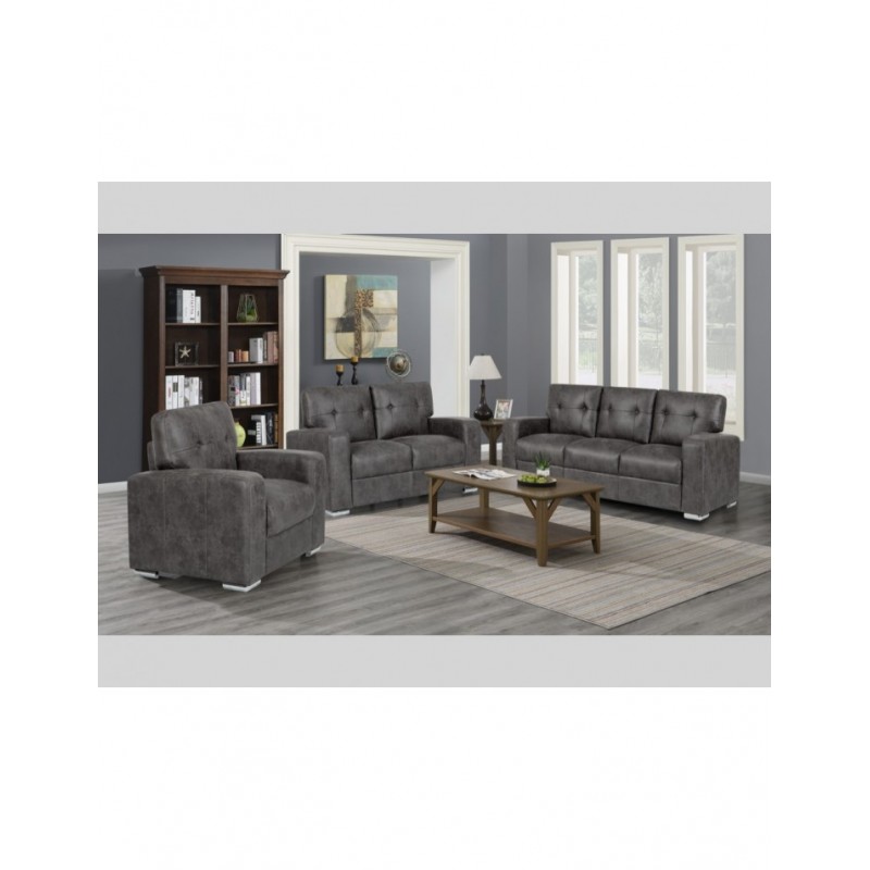 AM Hampton Armchair Dark Grey